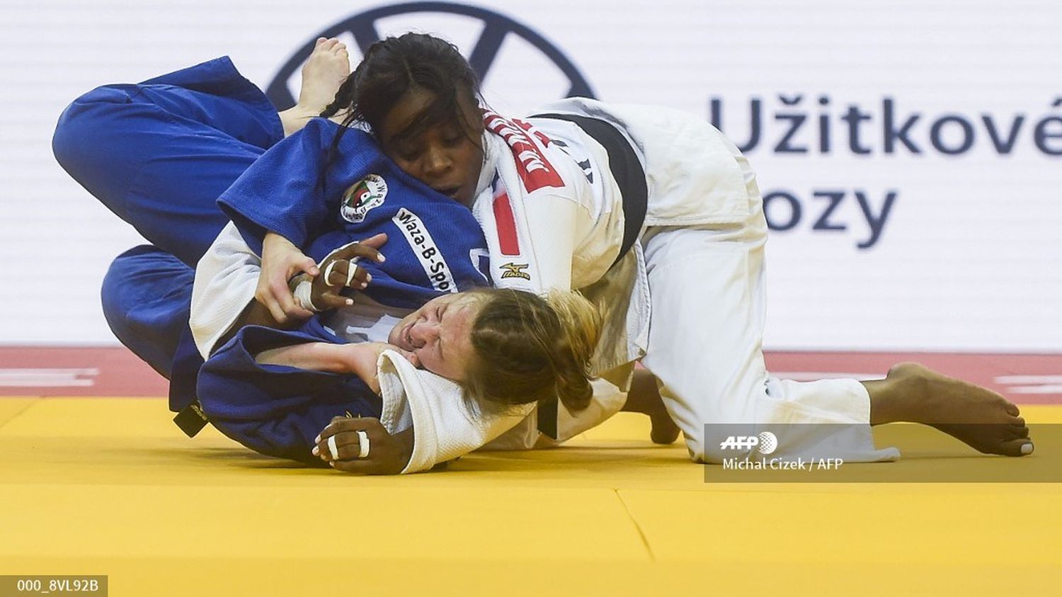 Championnats d'Europe de judo Madeleine Malonga (78kg) et Romane