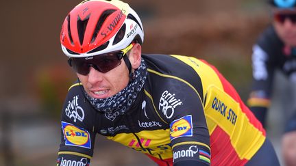 Le Belge Philippe Gilbert sous le maillot de la Quick-Step (DE WAELE TIM / TDWSPORT SARL)