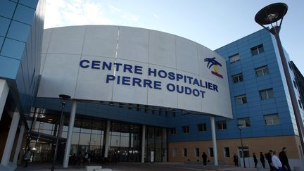 Le centre hospitalier de Bourgoin-Jallieu (Isère), le 29 novembre 2011. (MAXPPP)