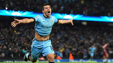 Auteur d'un hat-trick, Aguero a sauvé les Citizens (PETER POWELL / MAXPPP)