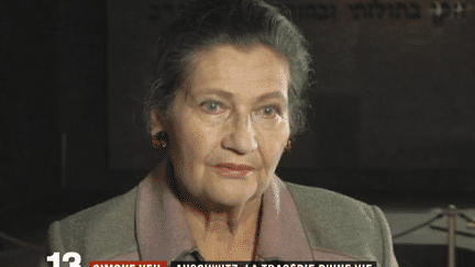 Simone Veil avait connu l’enfer de Shoah, dont elle était ressortie vivante. Un drame qui avait marqué sa vie entière. (FRANCE 2)