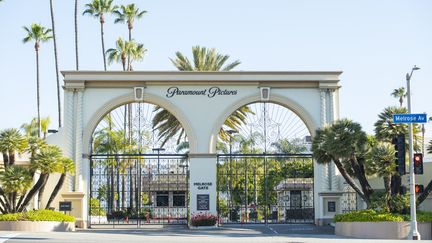 Les studios Paramount à Los Angeles, avril 2020 (VALERIE MACON / AFP)