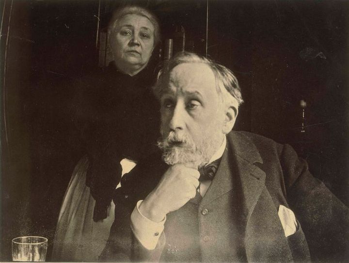 Edgar Degas avec Zoé Clousier, Automne 1895, don en 1920 de René Degas, frère de l&#039;artiste
 (BnF, Estampes et photographie)