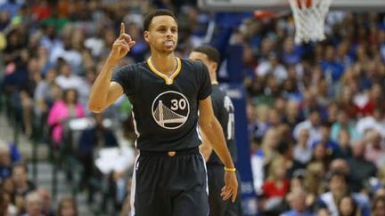 Le joueur des Warriors, Stephen Curry