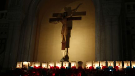 (Illustration) Basilique&nbsp;Sainte-Thérèse de Lisieux, le 3 décembre 2018. (CHARLY TRIBALLEAU / AFP)