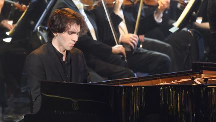 Le pianiste français&nbsp;Alexandre Kantorow ici&nbsp;lors des 26e Victoires de la Musique Classique en février 2019.&nbsp; (SADAKA EDMOND/SIPA)