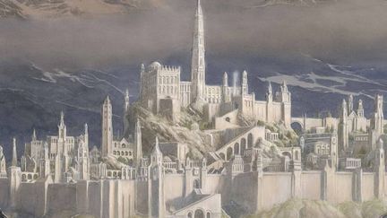 Détail de la couverture de&nbsp;"La Chute de Gondolin", qui va être publié par HarperCollins. (HARPERCOLLINS)