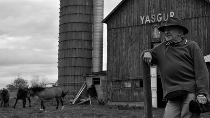 L'actuel propriétaire du champ ayant accueilli le festival de Woodstock
 (François Bombard)