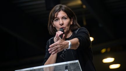 La maire de Paris, la socialiste Anne Hidalgo, le 3 novembre 2014. (MAXPPP)