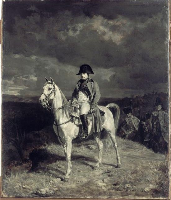 Napoléon 1er en 1814, Jean-Louis-Ernest Meissonier (1815 – 1891), 1863. 
 (Paris, Musée de l’Armée, Dist. RMN-Grand Palais / Pascal Segrette)