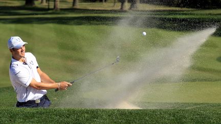 L'Allemand Martin Kaymer en pleine action