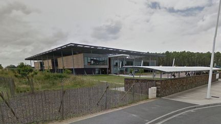 Capture d'écran Google Maps du collège départemental de Biscarosse (Landes), où enseignait le professeur d'EPS&nbsp;accusé de violences sur les élèves.&nbsp;