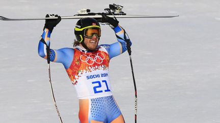 Le Norvégien Kjetil Jansrud champion olympique de super-G (ALEXANDER KLEIN / AFP)