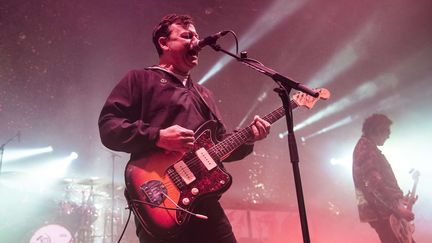 Les Manic Street Preachers à la Roundhouse à Londres, 15 décembre 2014
 (Carsten Windhorst /WENN.COM/SIPA)