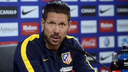 L'entraîneur de l'Atletico Madrid, Diego Simeone