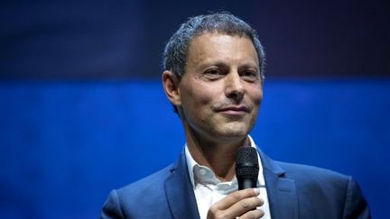 Marc-Olivier Fogiel, le 5 septembre 2019, à Paris. (THOMAS SAMSON / AFP)