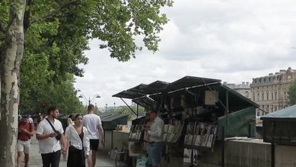 Paris 2024 : des bouquinistes en colère face à l'injonction de déplacer leurs boîtes vertes pendant les JO (FRANCE 2)