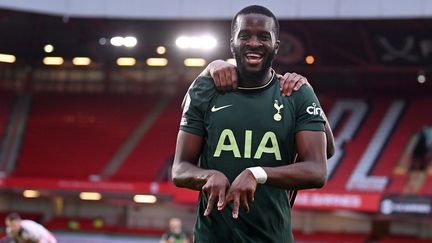 Tanguy Ndombele a marqué son troisième but de la saison avec Tottenham sur la pelouse de Sheffield, dimanche 17 janvier 2021. (LAURENCE GRIFFITHS / POOL)