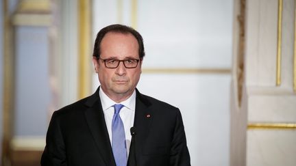 Le président François Hollande, le 21 juillet à l'Elysée à Paris. (MAXPPP)