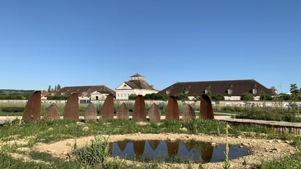 Un des jardins éphémères du Festival des Jardins.&nbsp; (ISABELLE MORAND / RADIO FRANCE / FRANCE INFO)