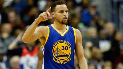 Le joueur des Warriors, Stephen Curry