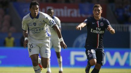 Brandao (Bastia) et Verratti (PSG). 