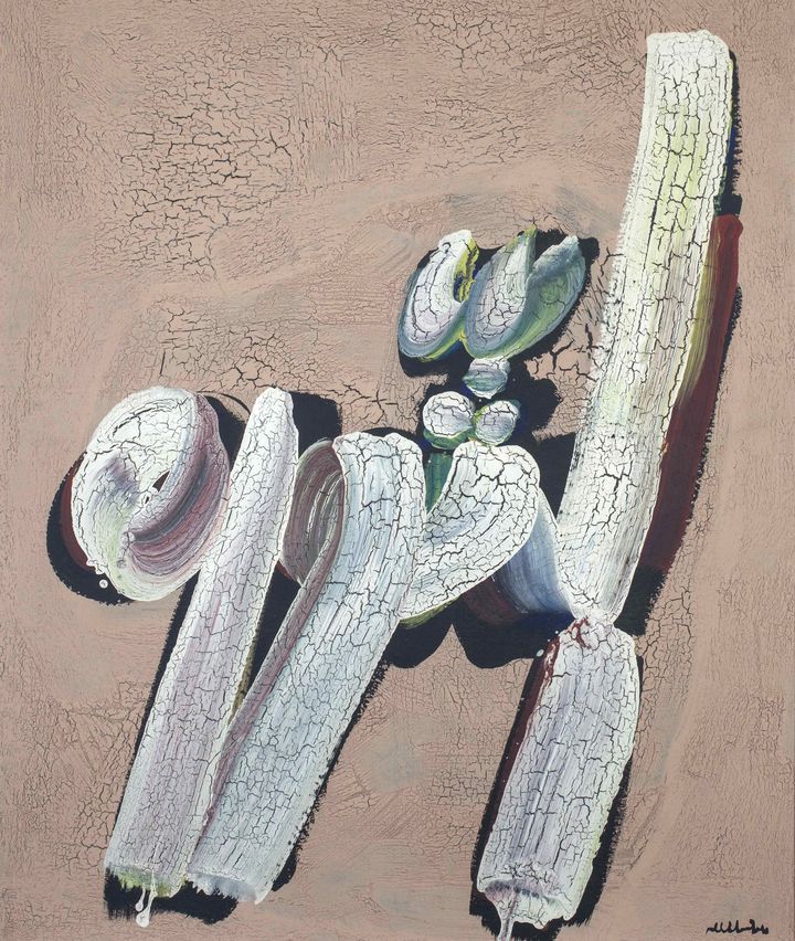 Hamed Abdalla (Egypte), "Al-Thawra" ("Révolution"), 1968 – Coll. du Musée d’art moderne et contemporain de la Palestine. (MNAMCP – NABIL BOUTROS)