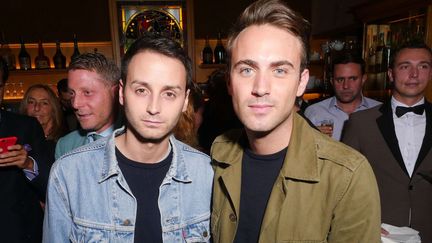 Les créateurs Sébastien Meyer et Arnaud Vaillant lors de la Paris Fashion Week en septembre 2016.
 (Swan Gallet/WWD/REX/Shutterstock )