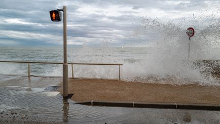 Les intempéries à Menton (Alpes-Maritimes), le 24 novembre 2019. (MAXPPP)