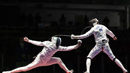 Le Bronze pour Grumier en épée (JEAN MARIE HERVIO / DPPI MEDIA)