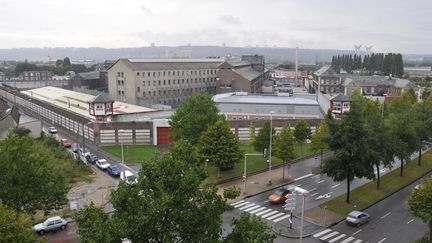 La maison d'arrêt de Rouen (Seine-Maritime) photographiée le 11 septembre 2008. (MAXPPP)