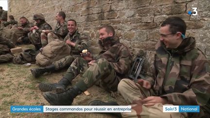 Un group de 30 étudiants par an participe à un stage commando de six mois&nbsp; (France 3)