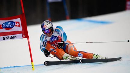 Aksel-Lund Svindal victorieux du Super-G de Val Gardena (OLIVIER MORIN / AFP)