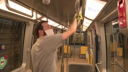 l'hygiène dans le métro