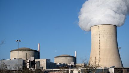 La centrale nucléaire de Golfech (Tarn-et-Garonne), le 9 février 2023. (MATTHIEU RONDEL / AFP)