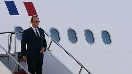 &nbsp; (François Hollande a été informé de la vidéo avant de décoller pour l'Australie © MAXPPP)