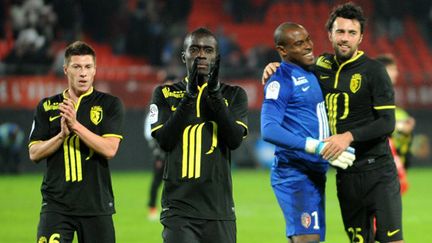 Vincent Enyeama est désormais invaincu depuis 945 minutes en Ligue 1. (FRANCOIS LO PRESTI / AFP)