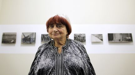 Agnès Varda en novembre 2014 à Paris
 (MATTHIEU ALEXANDRE / AFP)