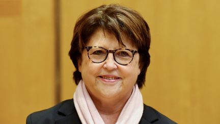 Martine Aubry, maire de Lille (Nord), à Paris, le 13 février 2019. (ERIC PIERMONT / AFP)