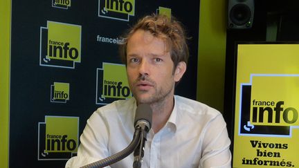  (Julien Langlet du service politique de France Info © RF)