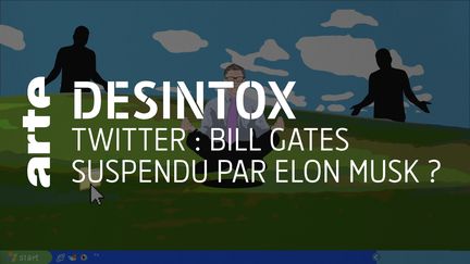 Désintox. Non, le compte Twitter de Bill Gates n'a pas été suspendu par Elon Musk (ARTE/2P2L)