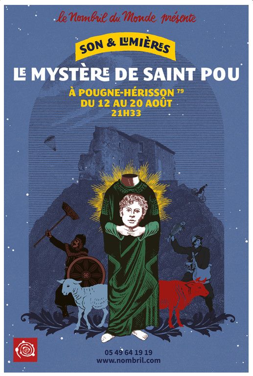 L'affiche du Mystère de Saint Pou
 (DR)