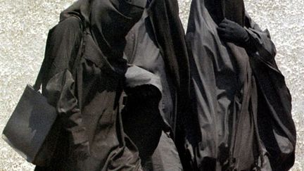 Des étudiantes égyptiennes portant le niqab (voile intégral) (AFP / Amr Nabil)