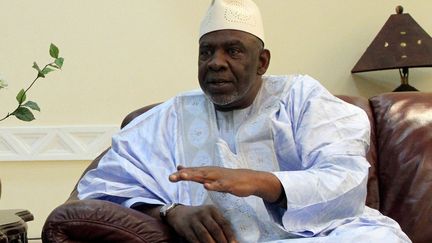 L'ancien Premier ministre malien,&nbsp;Cheick Modibo Diarra, le 29 ao&ucirc;t 2012 &agrave; Bamako (Mali). (HABIBOU KOUYATE / AFP)