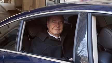 Jacques Chirac, le 7 mars 2001. (AFP/Bertrand Langlois)