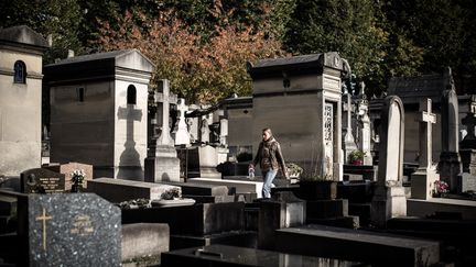 Un cimetière, le 1 novembre 2017. (Photo d'illustration) (PHILIPPE LOPEZ / AFP)