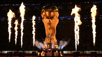 La cérémonie d'ouverture de la Coupe du monde 2022 s'est tenue au stade Al-Bayt à Al Khor, le 20 novembre 2022. (RAUL ARBOLEDA / AFP)