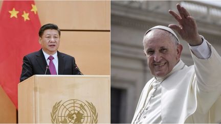 Le Président chinois Xi Jinping et le Pape François se rapprochent depuis plusieurs mois déjà, mettant fin à près de 70 ans sans dialogue. 
 (XINHUA - ANDREAS SOLARO / AFP )