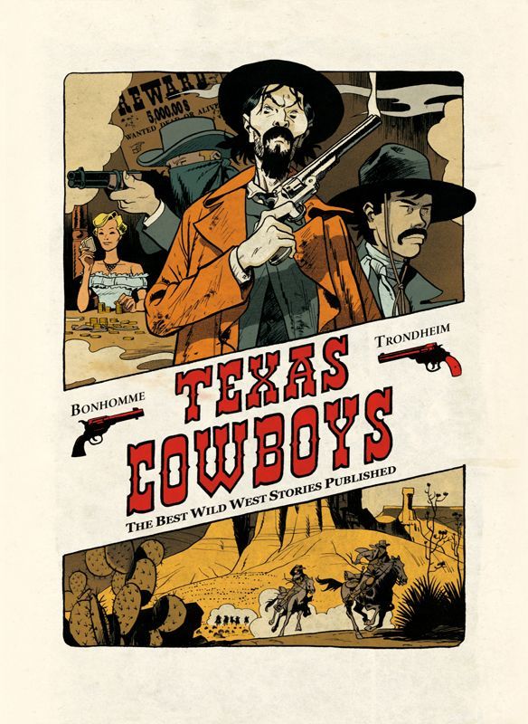 La couverture de &quot;Texas Cowboys&quot;
 (Lewis Trondheim/Mathieu Bonhomme/Editions Dupuis )