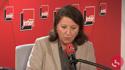 Agnès Buzyn, invitée de France Inter le 2 octobre 2019. (FRANCE INTER / CAPTURE D'ECRAN)